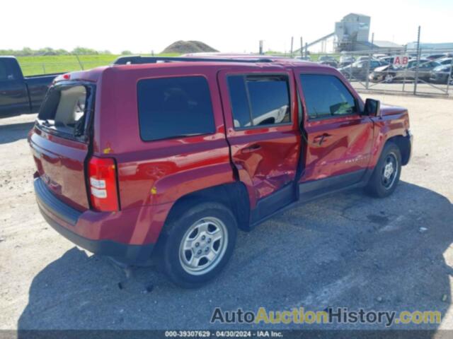 JEEP PATRIOT SPORT, 1C4NJPBB7FD430393