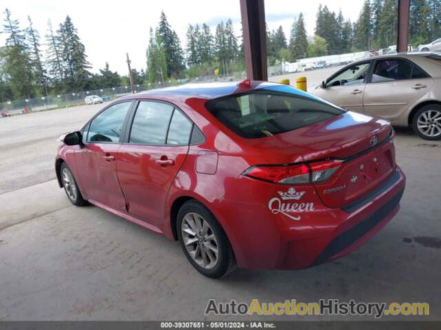 TOYOTA COROLLA LE, 5YFHPRAE9LP010999