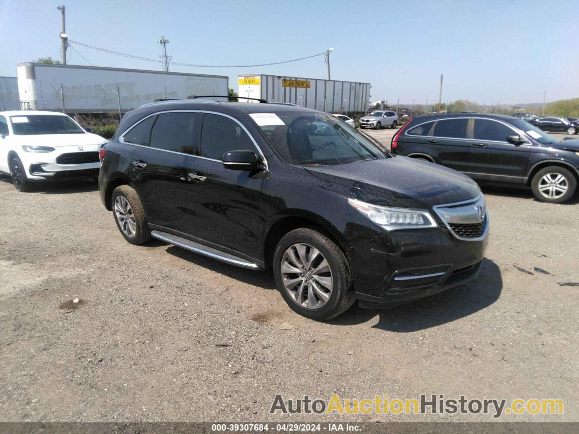 ACURA MDX TECHNOLOGY PACKAGE, 5FRYD4H47FB018266