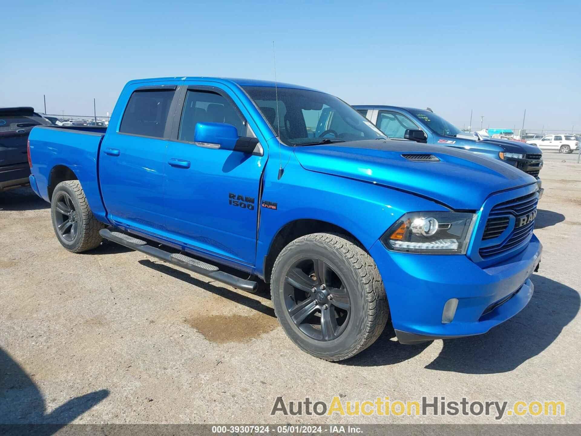 RAM 1500 SPORT, 1C6RR7MT7JS179841