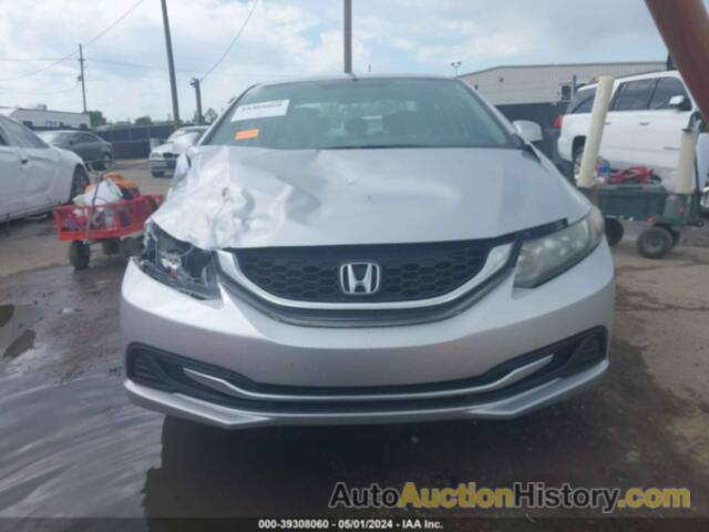 HONDA CIVIC LX, 2HGFB2F50DH549428