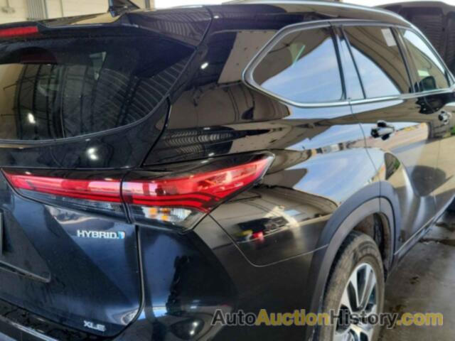 TOYOTA HIGHLANDER HYBRID XLE, 5TDHARAH7MS012058