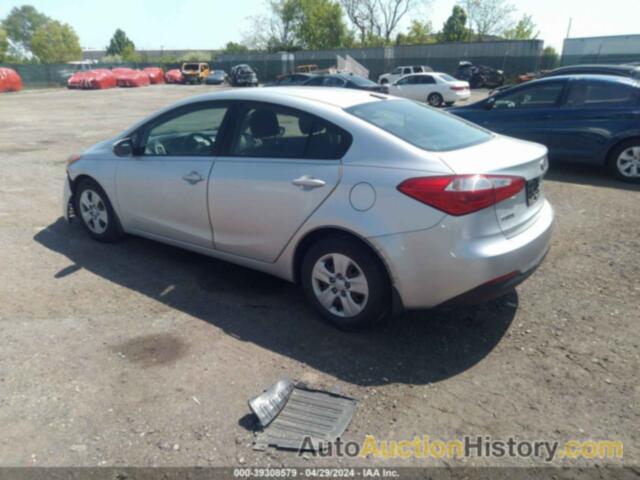 KIA FORTE LX, KNAFK4A67G5492003