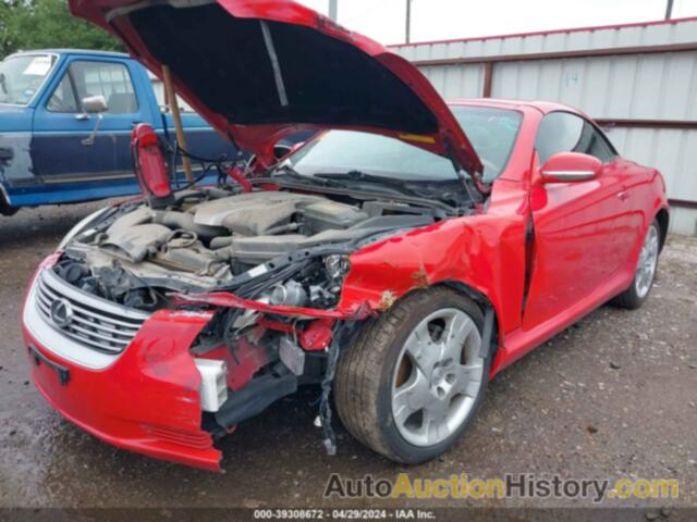 LEXUS SC 430, JTHFN48Y150070142