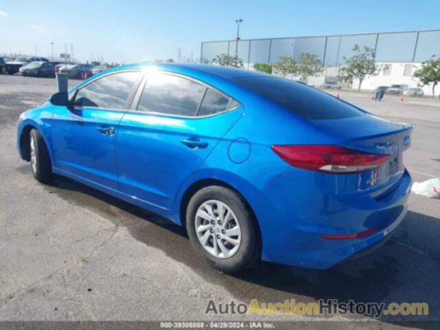 HYUNDAI ELANTRA SE, KMHD74LF7JU634898