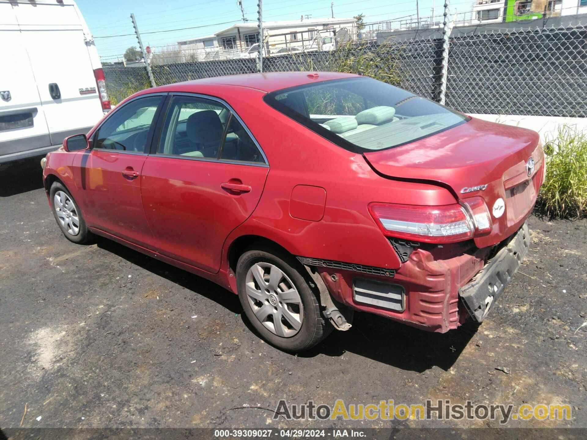 TOYOTA CAMRY LE, 4T1BF3EK8AU054168