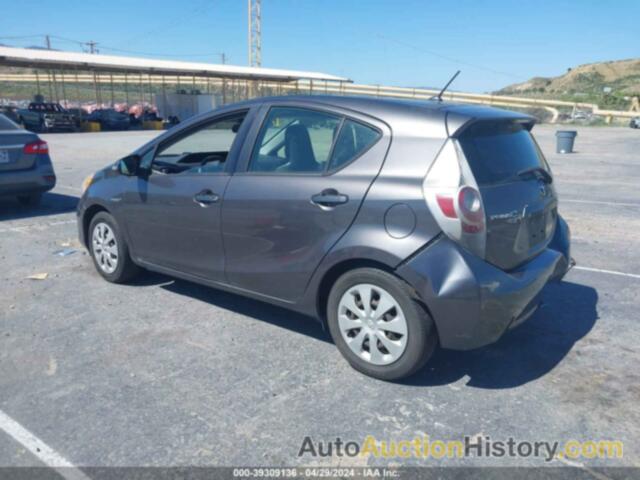 TOYOTA PRIUS C ONE, JTDKDTB38D1044625