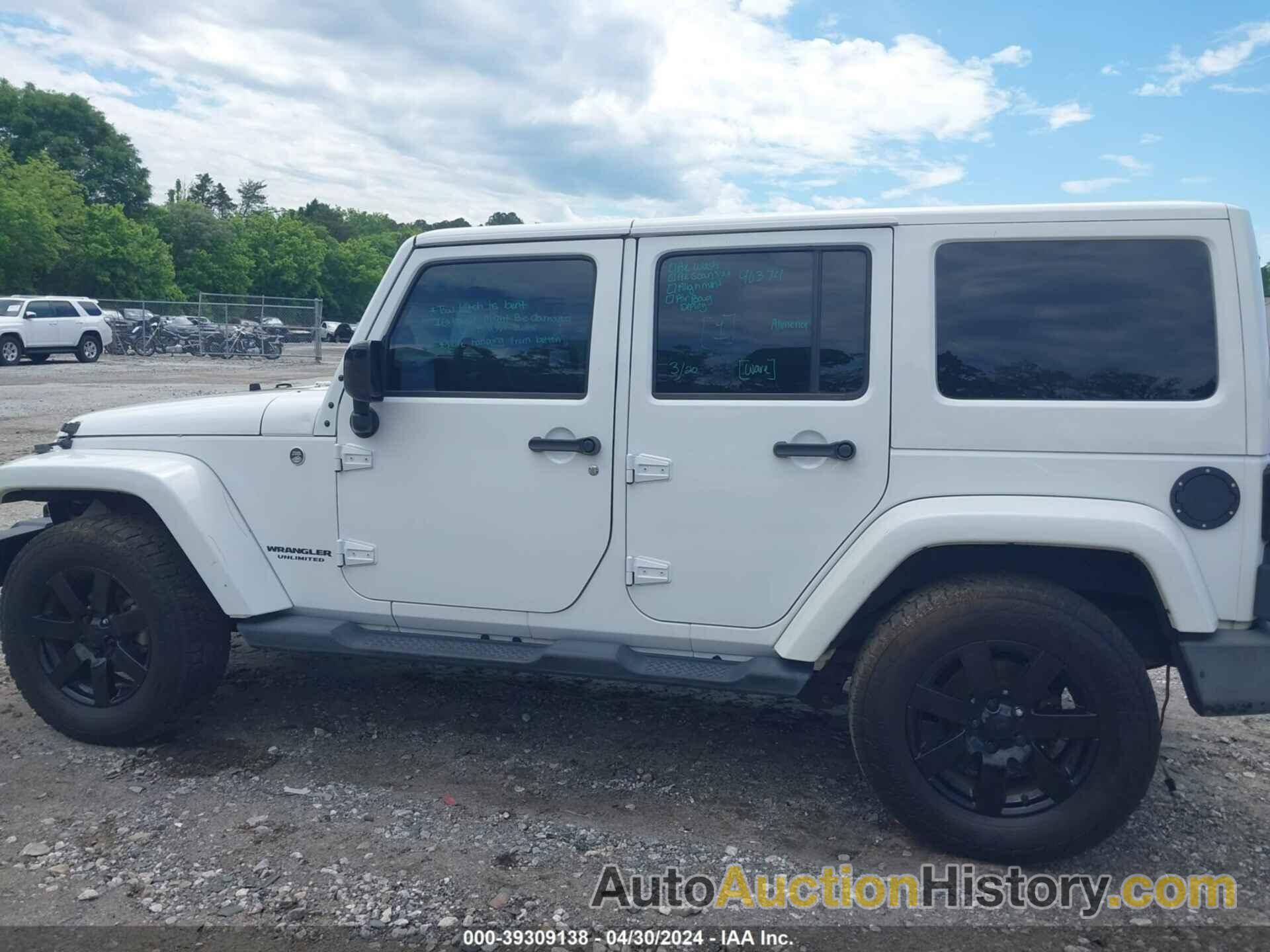 JEEP WRANGLER UNLIMITED ALTITUDE, 1C4BJWEG4EL274161