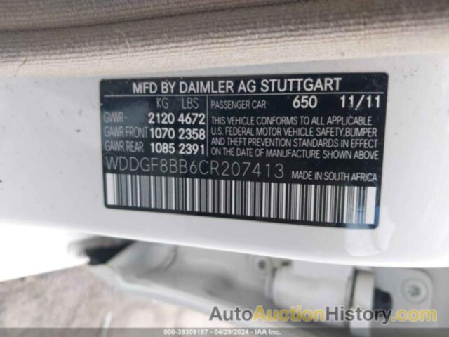 MERCEDES-BENZ C 300 LUXURY 4MATIC/SPORT 4MATIC, WDDGF8BB6CR207413