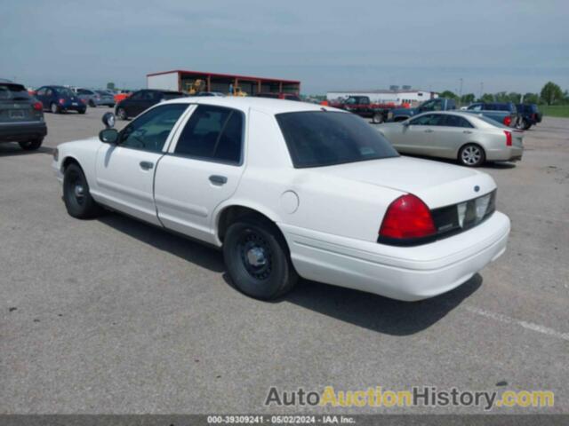 FORD CROWN VICTORIA NATURAL GAS VEHICLE/POLICE/POLICE STREET APPEARANCE, 2FAFP71W32X114635