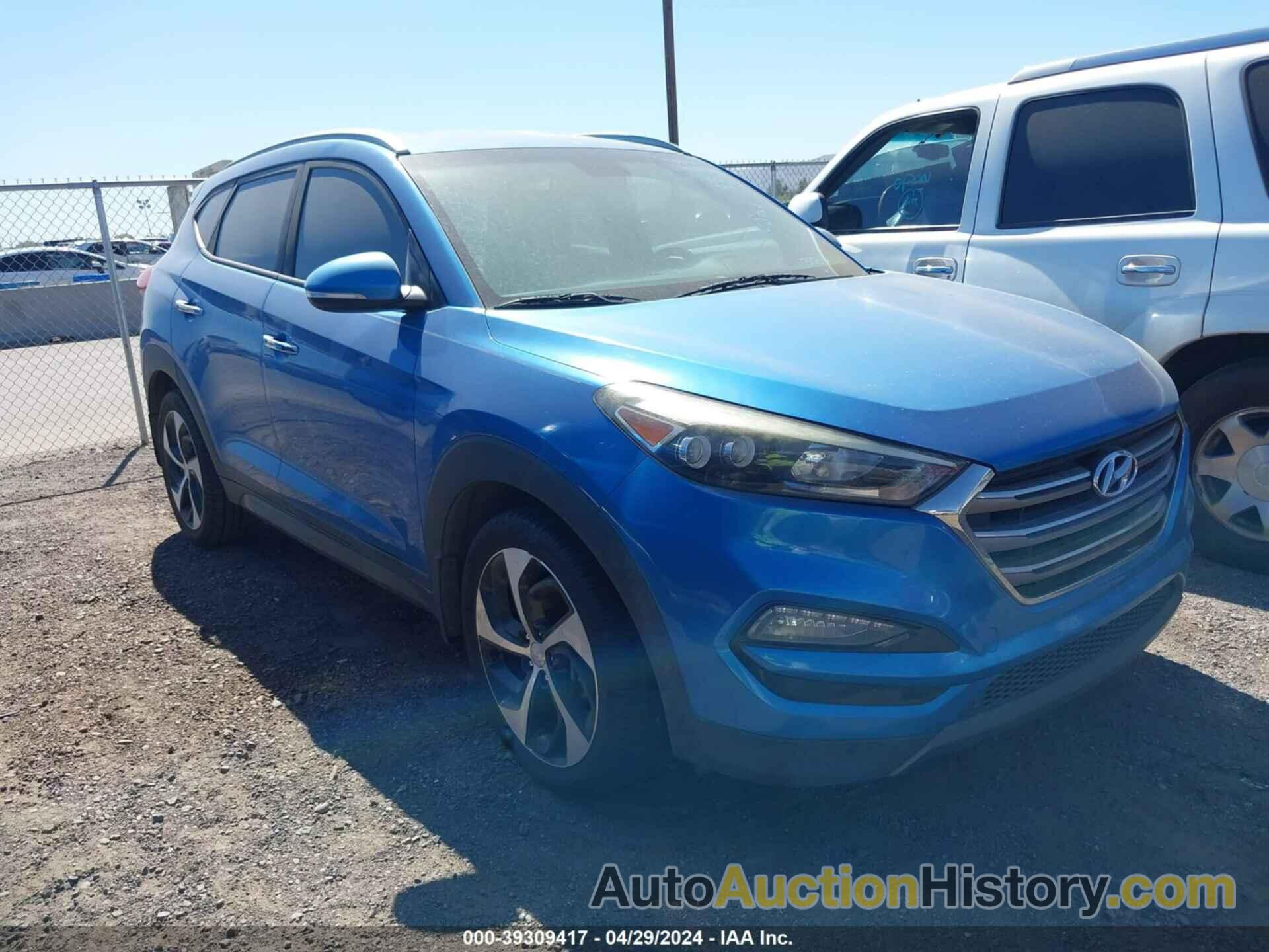 HYUNDAI TUCSON LIMITED, KM8J33A27GU158542