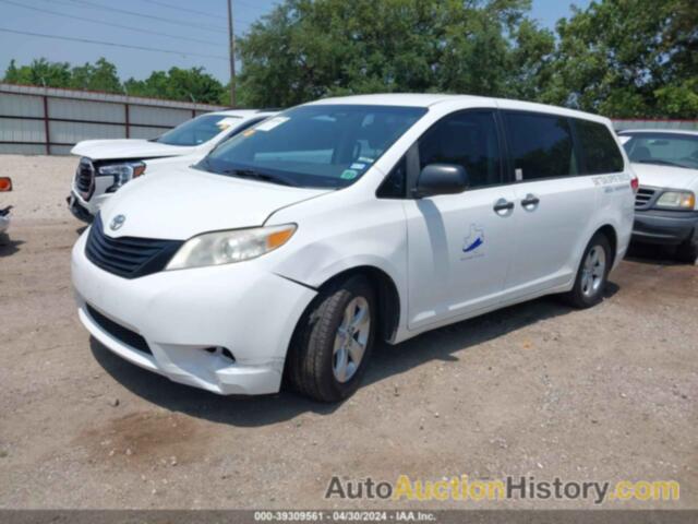 TOYOTA SIENNA L V6 7 PASSENGER, 5TDZK3DC4ES476943