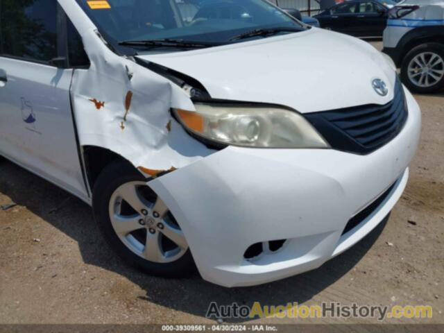 TOYOTA SIENNA L V6 7 PASSENGER, 5TDZK3DC4ES476943