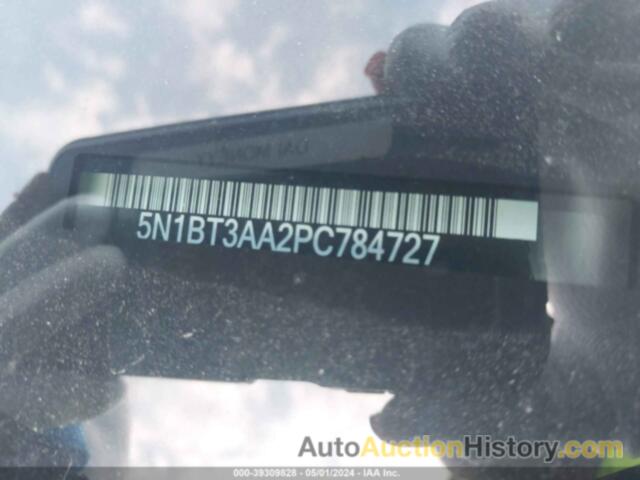 NISSAN ROGUE S, 5N1BT3AA2PC784727