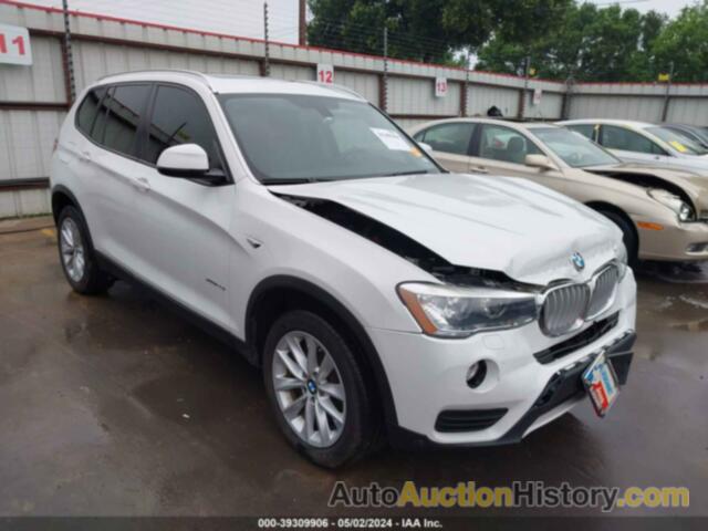 BMW X3 XDRIVE28I, 5UXWX9C51G0D89826