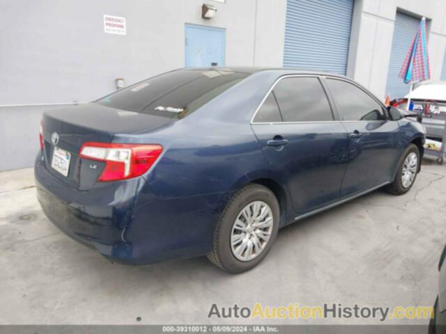 TOYOTA CAMRY LE, 4T4BF1FKXER378074