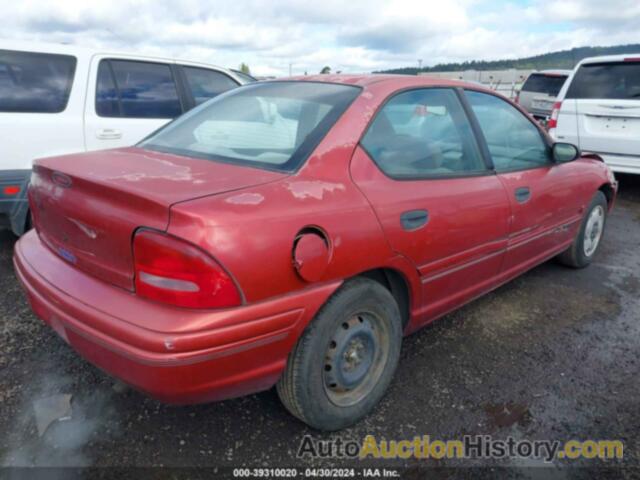 DODGE NEON HIGHLINE, 1B3ES47C5TD723686