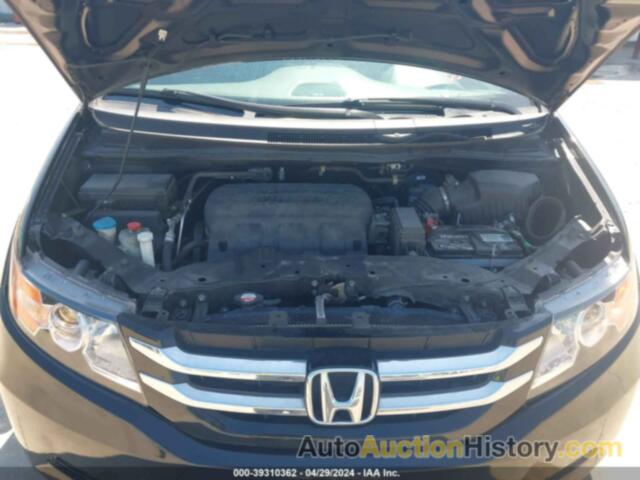 HONDA ODYSSEY EX-L, 5FNRL5H69EB092674