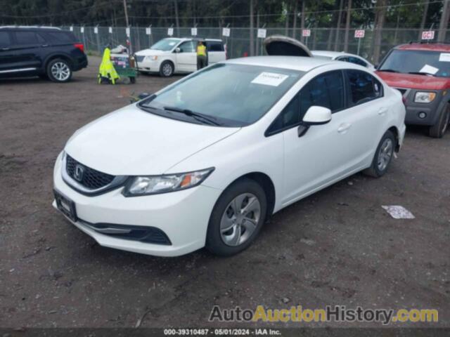 HONDA CIVIC LX, 19XFB2F54DE278013