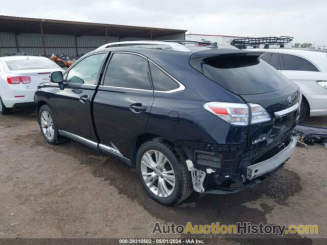 LEXUS RX 450H, JTJBC1BA9A2406650