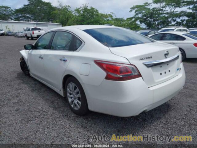 NISSAN ALTIMA 2.5 S, 1N4AL3AP6DC908567