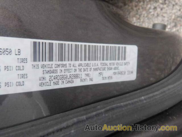 DODGE GRAND CARAVAN SE PLUS, 2C4RDGBG0JR288611