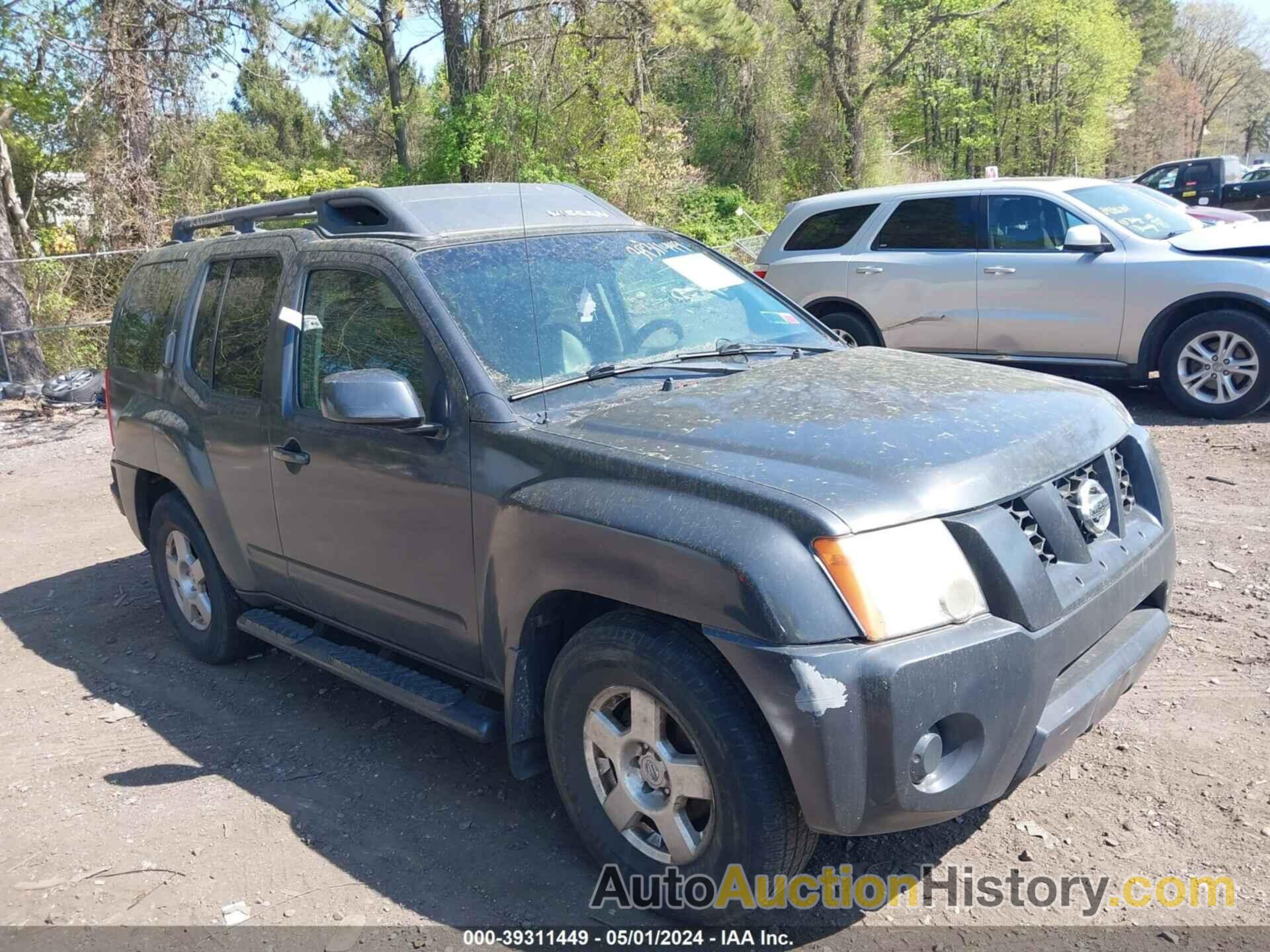 NISSAN XTERRA S, 5N1AN08U78C520666