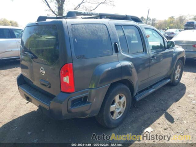 NISSAN XTERRA S, 5N1AN08U78C520666