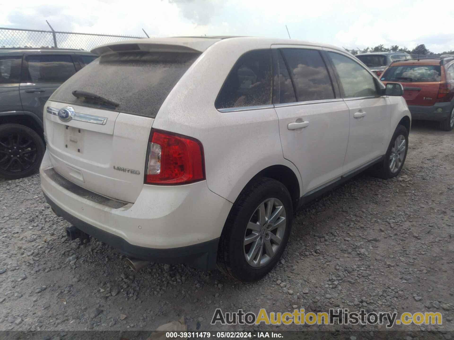 FORD EDGE LIMITED, 2FMDK3KC1BBB05986