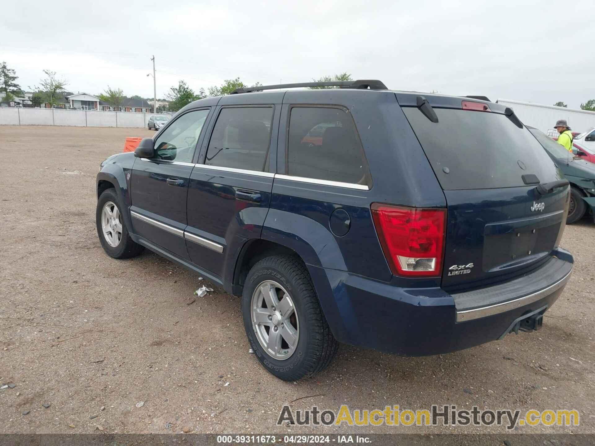 JEEP GRAND CHEROKEE LIMITED, 1J4HR58N66C184934