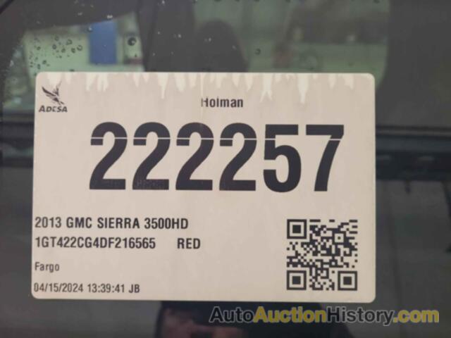 GMC SIERRA K3500, 1GT422CG4DF216565