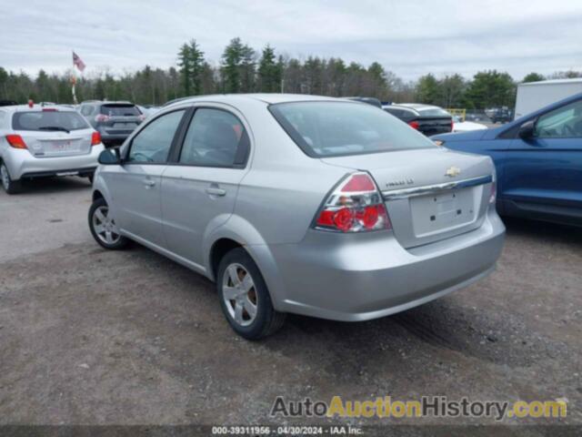 CHEVROLET AVEO LT, KL1TD56E99B328589