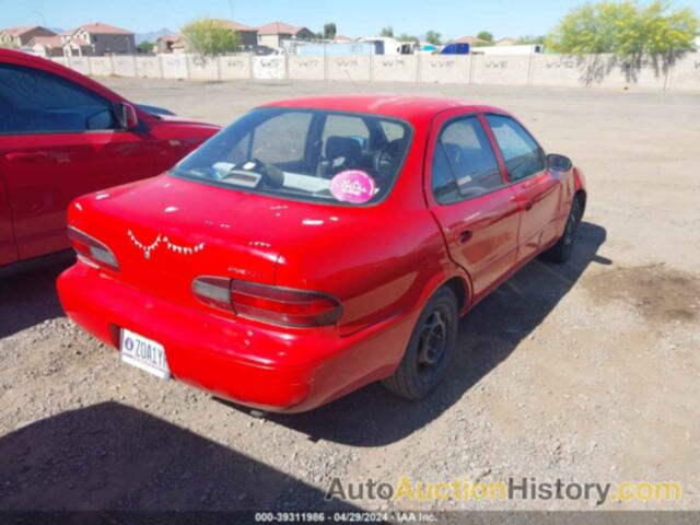 GEO PRIZM LSI, 1Y1SK5260SZ077852