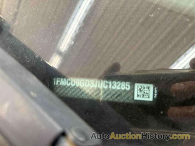 FORD ESCAPE SE, 1FMCU9GD3JUC13285