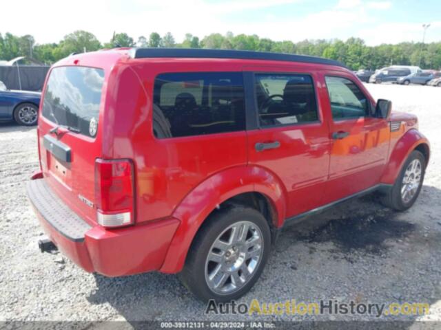 DODGE NITRO HEAT, 1D4PT4GK8BW603186