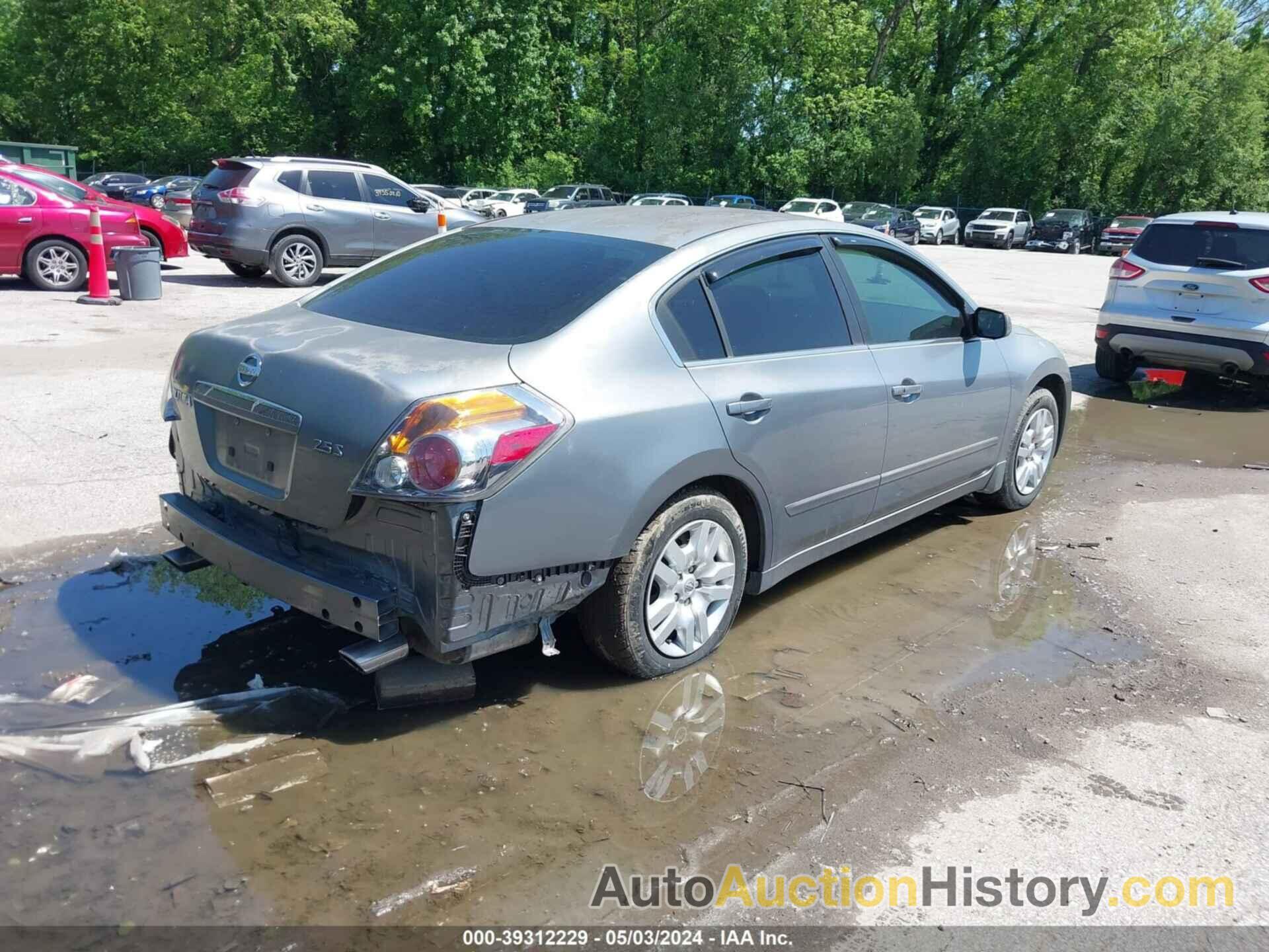 NISSAN ALTIMA 2.5 S, 1N4AL21E39N400884