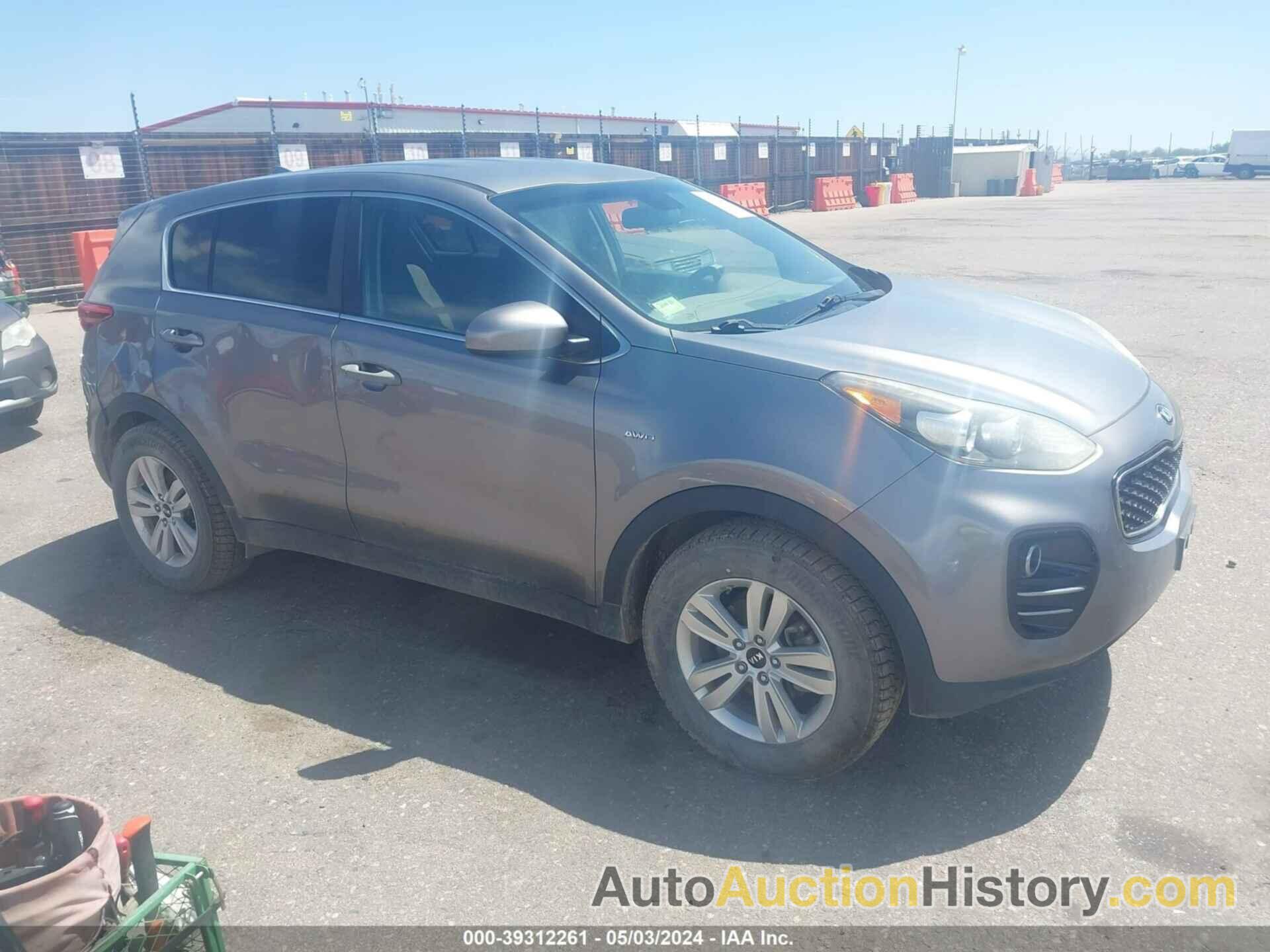 KIA SPORTAGE LX, KNDPMCAC0H7168320