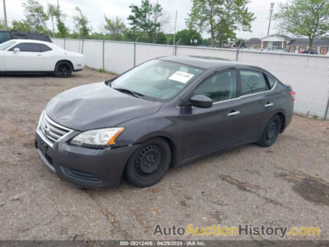 NISSAN SENTRA S, 3N1AB7AP3DL783524