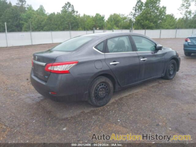 NISSAN SENTRA S, 3N1AB7AP3DL783524