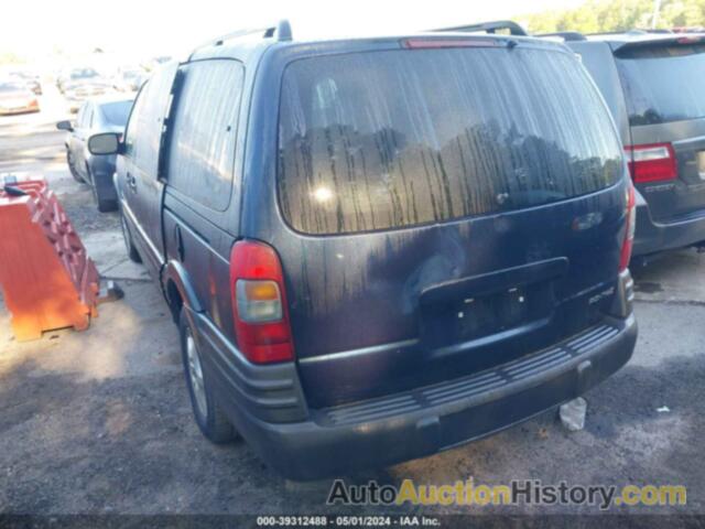 PONTIAC MONTANA M16 W/1SA PKG., 1GMDV23E85D137897