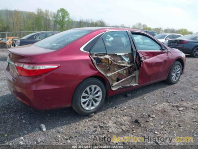TOYOTA CAMRY LE, 4T1BF1FK0GU513026