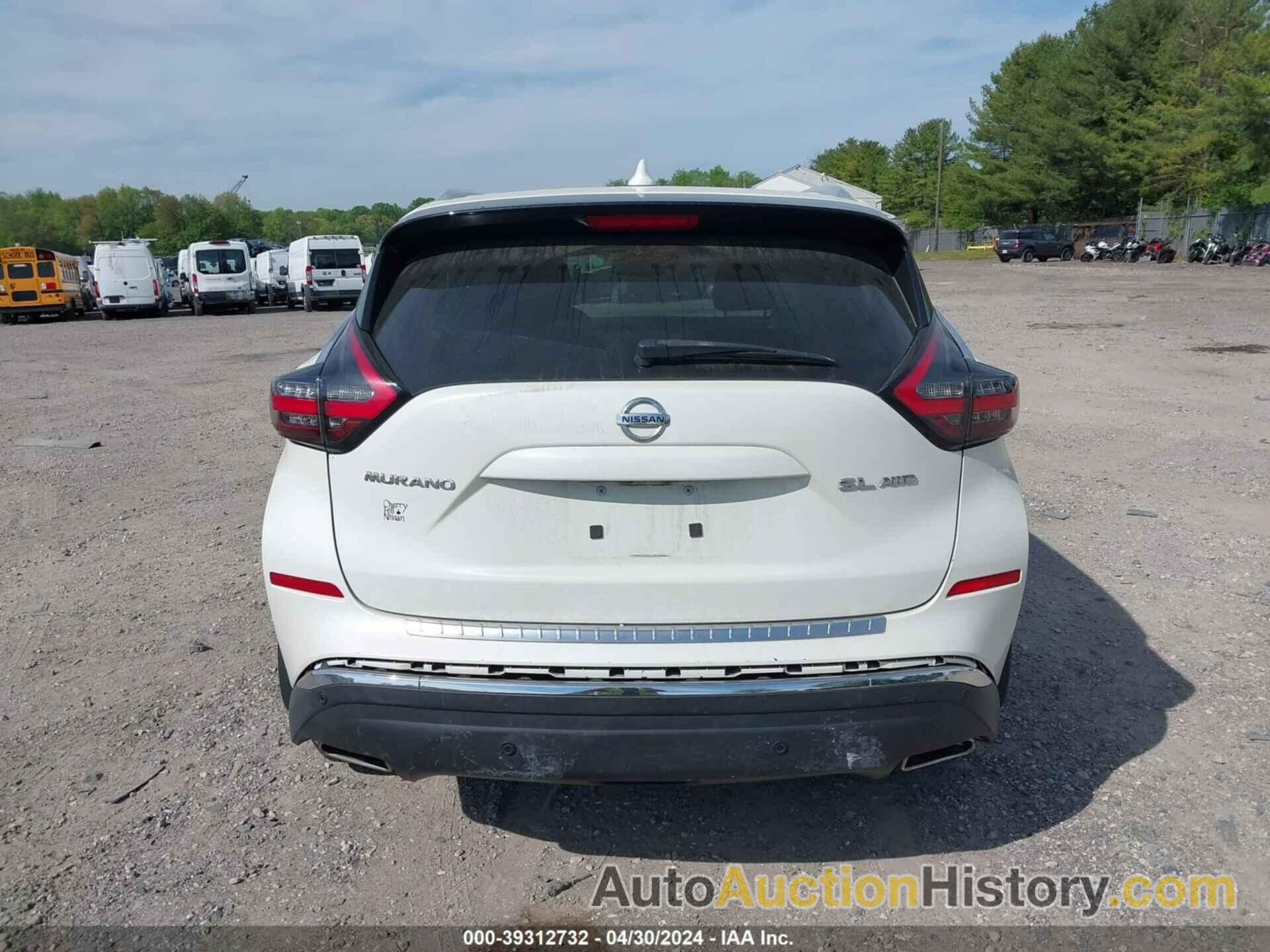 NISSAN MURANO SL INTELLIGENT AWD, 5N1AZ2CS1LN141942