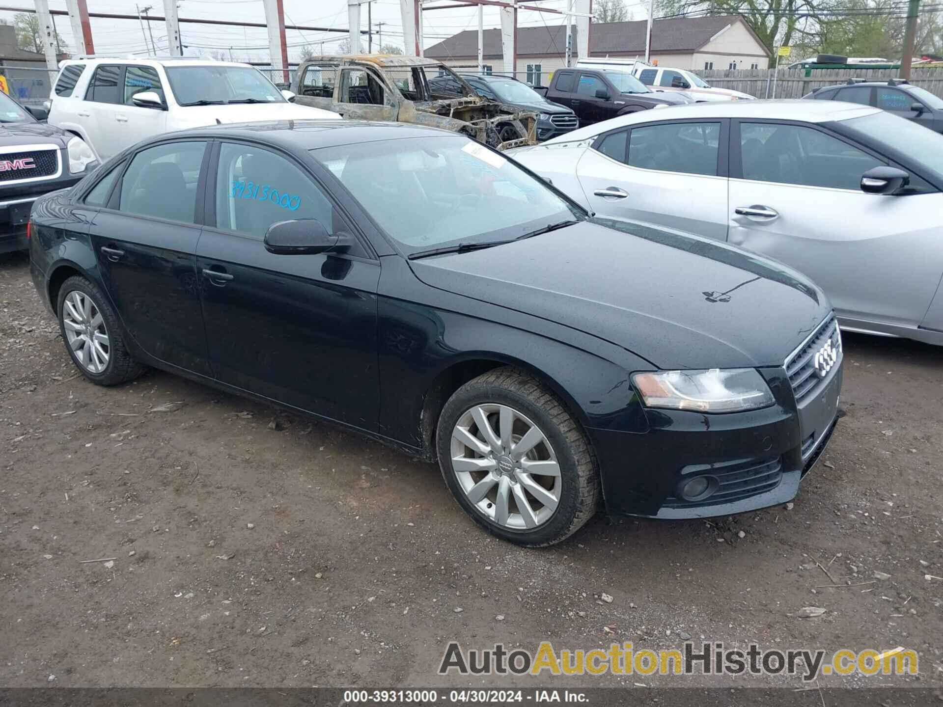 AUDI A4 2.0T PREMIUM, WAUBFAFL7CN020569