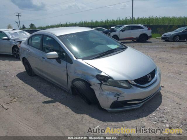 HONDA CIVIC LX, 2HGFB2F53EH505604