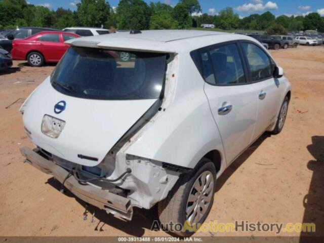 NISSAN LEAF S, 1N4AZ0CP8FC329710