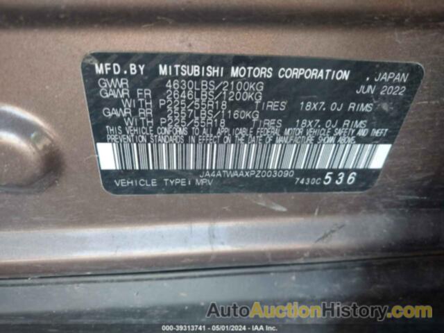 MITSUBISHI ECLIPSE CROSS SE S-AWC/SEL S-AWC, JA4ATWAAXPZ003090