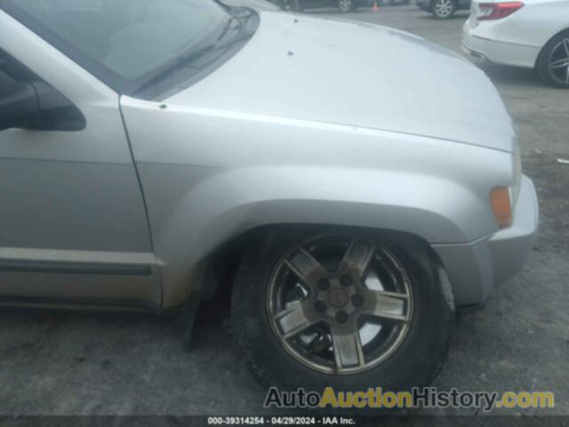 JEEP GRAND CHEROKEE LAREDO, 1J8HR48N17C580621