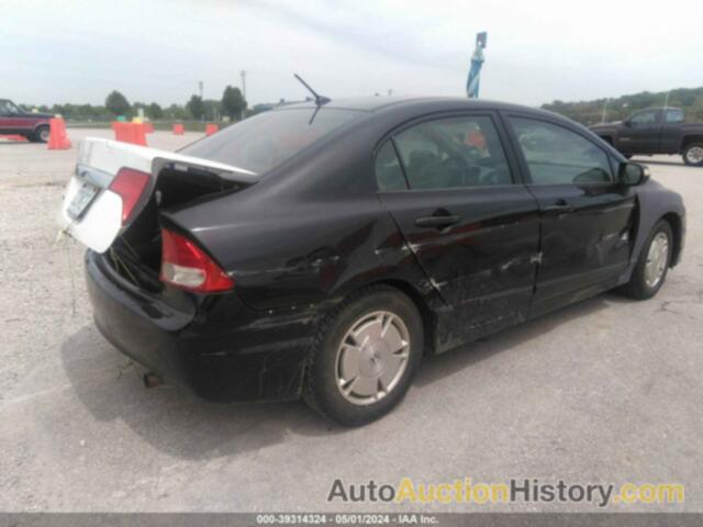 HONDA CIVIC HYBRID, JHMFA3F27BS000522