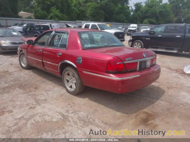 MERCURY GRAND MARQUIS, 2MEFM75W5WX607573