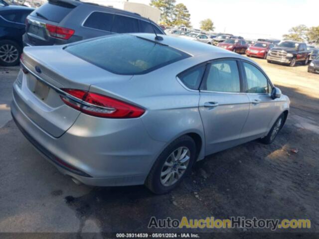 FORD FUSION S, 3FA6P0G70HR184186